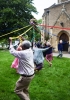 Dancing around the Maypole pictures